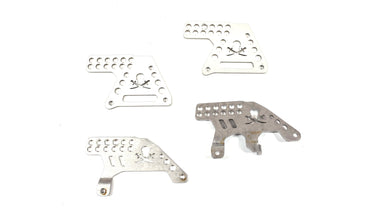 Rock Pirates RC Metal Front & Rear Shock Towers For Axial SCX10ii Chassis