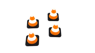 3D Printed Scale Cone Set of 4