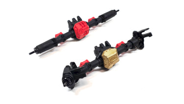 Axial AR44 Straight 3 Piece Axle Set w/ Universal Axle Shafts
