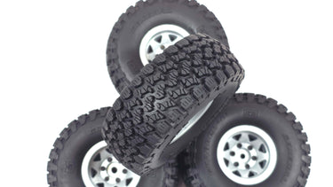 Element 1.55 General Grabber A/T x Scale Tires w/ Plastic Bead Lock Wheels