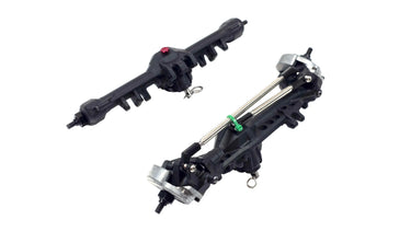Vanquish F10 Portal Axles w/ Lead Portal Weights & Stainless Steering Links