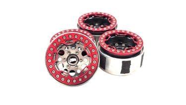 1.9 Aluminum Bead Lock Wheels w/ Phase 5 Style Bead Lock Rings