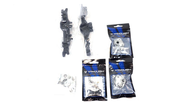 Complete Vanquish H10 Straight Axle Housings, Knuckles, 3rd Members, & Steering Links