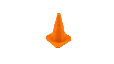 3D Printed Scale Single Trafic Cone