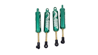 Scale Desert Lizard Aluminum Green Shock Set of 4