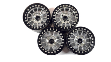 2.2 Aluminum Bead Lock Wheels w/ Hubs