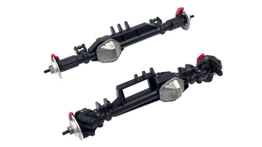 Axial RBX10 Ryft Complete Front & Rear Straight Axle Set