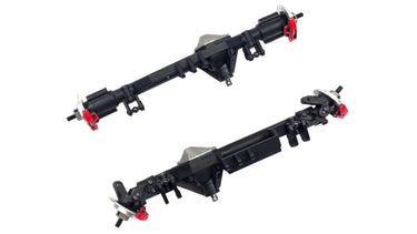 Axial RBX10 Ryft Complete Front & Rear Straight Axle Set