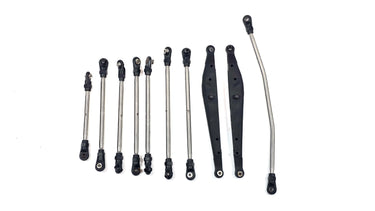 Axial RBX10 Ryft Complete Stainless Link Kit w/ Trailing Arms