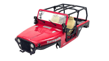 Axial SCX10iii Jeep CJ7 Scale Lexan Body (Broken Cage)