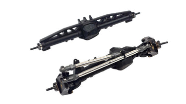 Axial AR45 Straight Axle Set w/ Brass Steering Knuckles & Steering Links