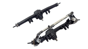 Axial AR45 Straight Axle Set w/ Brass Steering Knuckles & Steering Links