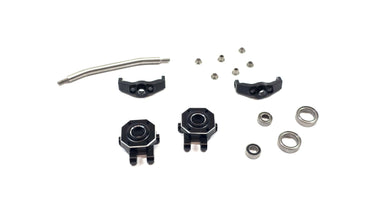 Traxxas TRX4m Aluminum Steering Knuckle, C-hubs & Steering Link (No Rod Ends)