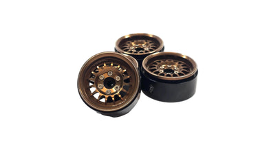 Treal 1.9 Aluminum Bead Lock Wheels (Bronze)
