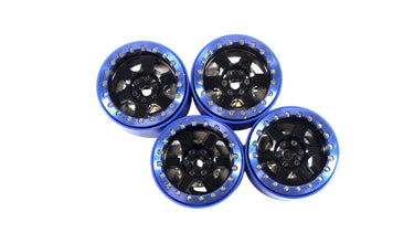 2.2 SSD RC Aluminum Bead Lock Wheels & Scale Brake Rotor Hubs