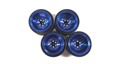 Wide SCX24 Aluminum Bead Lock Wheels Set of 4