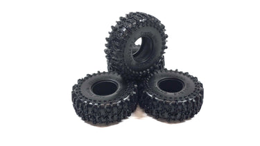 1.0 Rock Terrain Crawler Tires Set of 4