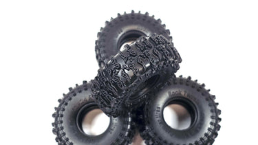 1.0 Rock Terrain Crawler Tires Set of 4