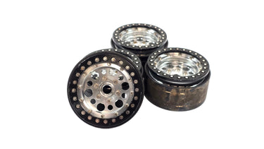 1.9 Aluminum OMF Style Bead Lock Wheels w/ Scale Hardware