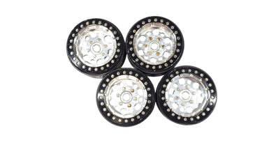 1.9 Aluminum OMF Style Bead Lock Wheels w/ Scale Hardware
