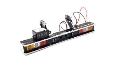 Aluminum Rear Utility Style Rear Bumper w/ Voltage Meter