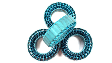 1.9 3.85 Blue Silicone Tire Inserts Set of 4