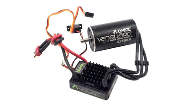 Axial Vanguard Brushless ESC & 3150kv Brushless Motor