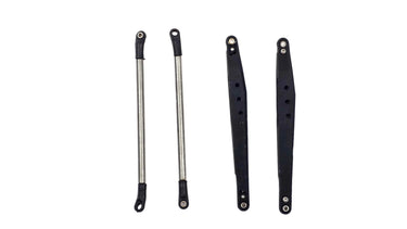 Vanquish Lower Aluminum Trailing Arms w/ Stainless Upper Link Set