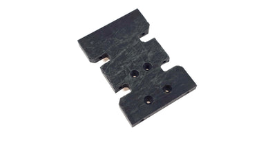 Vader Delrin Skid Plate w/ Standard 3 Gear Transmission Bolt Pattern