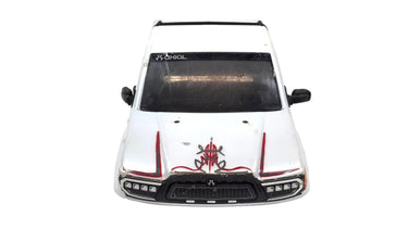 Axial Basecamp Lexan Body w/ Custom Pear White Paint Job