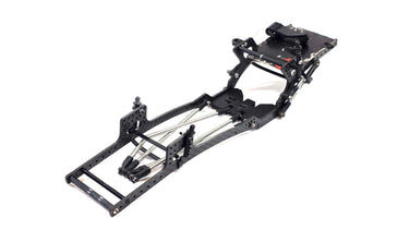 Carbon Fiber LCG Crawler Chassis w/ Links & Skid Plate