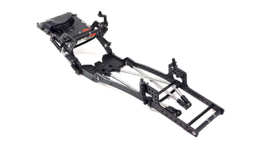 Carbon Fiber LCG Crawler Chassis w/ Links & Skid Plate