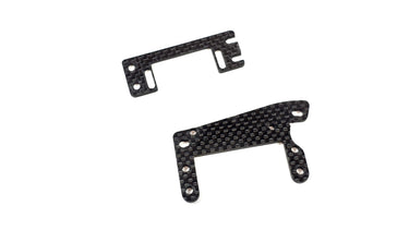 Carbon Fiber Universal Servo Winch Mounting Plate w/ Carbon Micro Servo Adaptor Plate