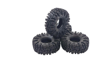 Injora 1.0 Swamp Claw Mud Tire No Foam Set of 4