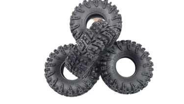 Injora 1.0 Swamp Claw Mud Tire No Foam Set of 4