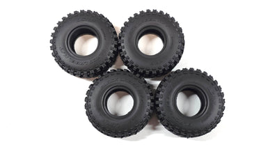 Little Guy Racing Parts 1.0 Black Label M/T Scale Tire Set of 4