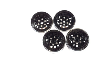 Aluminum 1.0 Black Bead Lock Wheels Set of 4