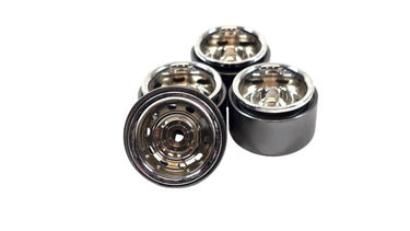DJ Crawler Aluminum 1.0 Slot Style Deep Dish Bead Lock Wheels Set of 4