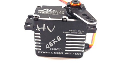 JX Servo CLS-HV346MG 46KG Steering Servo w/ Aluminum Servo Horn
