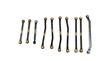 Injora Brass High Clearence Link Kit For Axial RedCat Ascent18