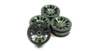 1.0 Aluminum Green Glue On Wheels
