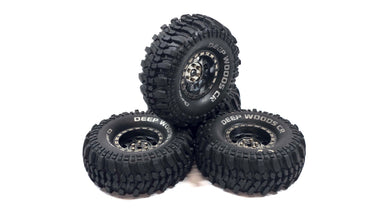 1.9 4.75 Duratrax Deep Woods CR Scale Crawler Tires (Glued) Set of 4