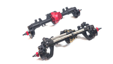 1/10 RedCat Ascent Portal Axle Set w/ Brass Hop Ups & Steering Links