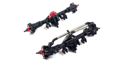 1/10 RedCat Ascent Portal Axle Set w/ Brass Hop Ups & Steering Links