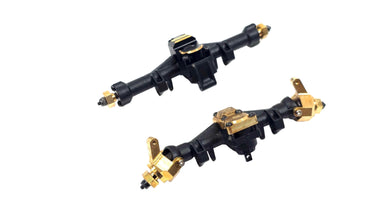 Axial SCX24 Axle Set w/ Brass HopUps