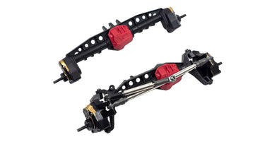 Axial AR45 Portal Axle Set w/ Brass HopUps & Steering Links
