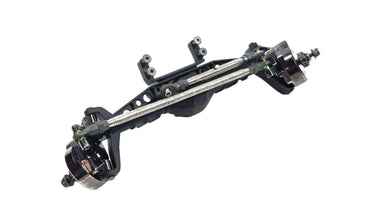 Axial Capra Complete Front Portal Axle w/ Brass Hop Ups & Steering Links