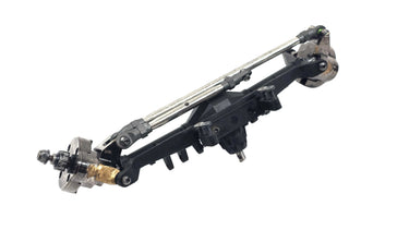 Axial Capra Complete Front Portal Axle w/ Brass Hop Ups & Steering Links