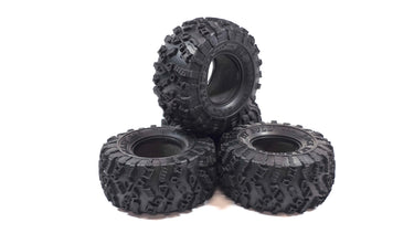 2.2 Pitbull Rock Beast XOR Scale Tires w/ Dual Stage Foams Set of 4