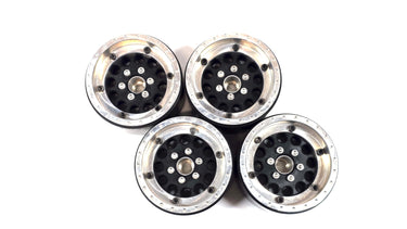 Gear Head Aluminum & Delrin 2.2 Bead Lock Wheels Set of 4